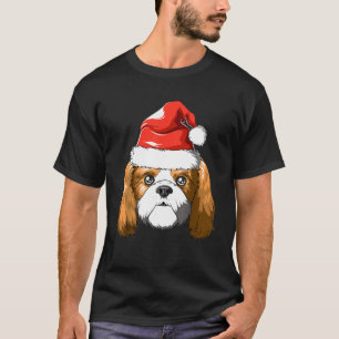 Shih Tzu Santa Hat Christmas Shih Tzu T-Shirt