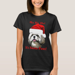Shih Tzu Santa Paws T-Shirt