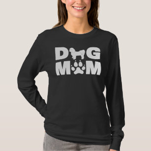 Shih Tzu Short Clip    For Dog Mum Mother   S Day  T-Shirt