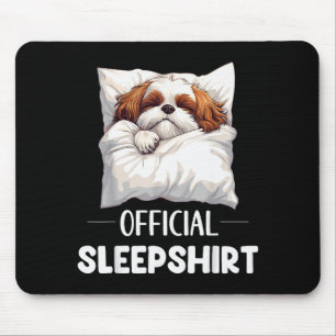 Shih Tzu Sleepshirt Cute Dog Lover Pajama Sleepwea Mouse Pad