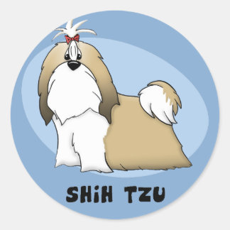 Shih Tzu Stickers