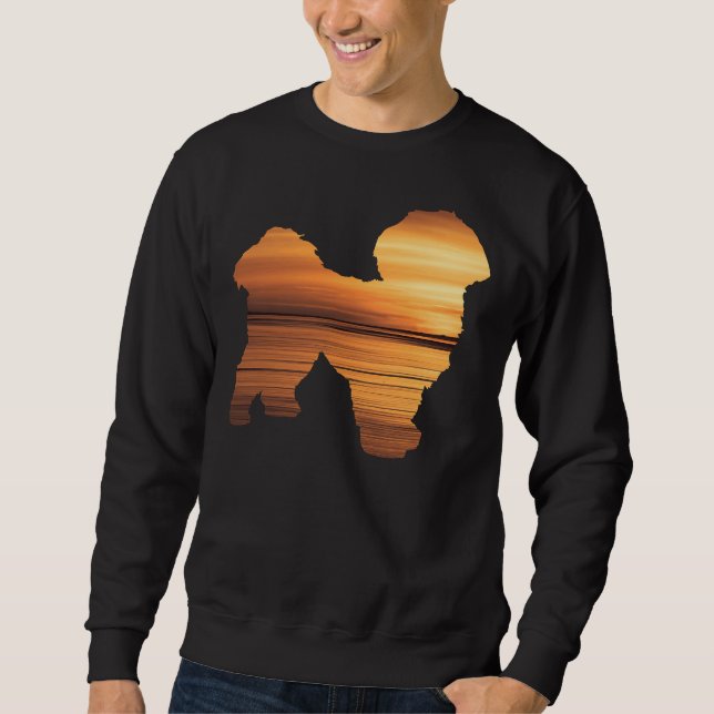 Shih Tzu Sunset Sweatshirt (Front)