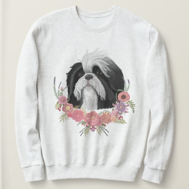 Shih Tzu Sweatshirt (Design Front)