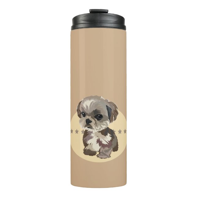 Shih Tzu Thermal Tumbler (Front)