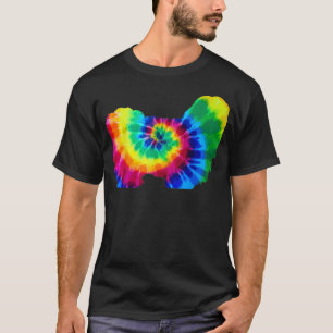 Shih Tzu Tie Dye Vintage Dog Shih Tzu Mum Dad T-Shirt