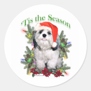 Shih Tzu 'Tis the Season - Sticker