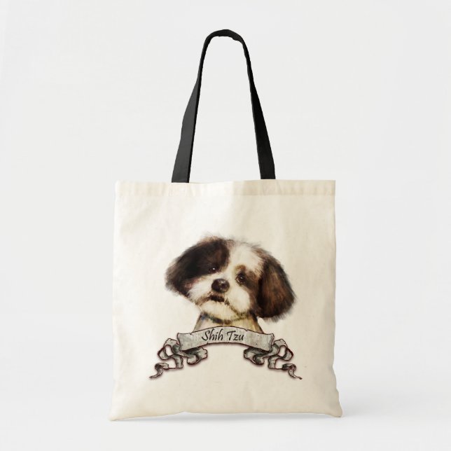Shih Tzu Tote Bag (Front)