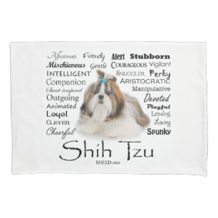 Shih Tzu Traits Pillowcase