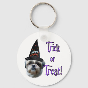 Shih Tzu Trick Key Ring