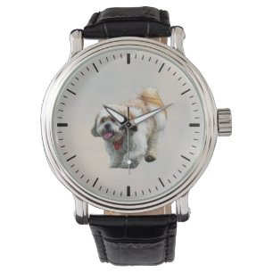 Shih Tzu Walking Watch