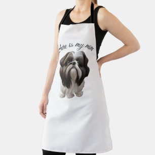Shih Tzu - Where Is My Mom Apron