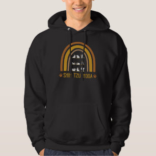 Shih Tzu Yoga Best Dog Ever Dog Family Hoodie