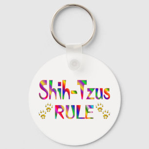 Shih-Tzus Rule Key Ring