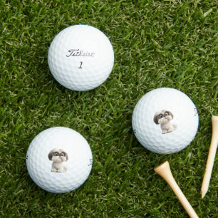 Shihtzu Golf Balls
