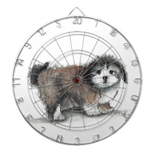 Shihtzu Puppy Dog, Pet Dartboard