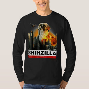 Shihzilla   Shih Tzu T  For Dog  Halloween T-Shirt