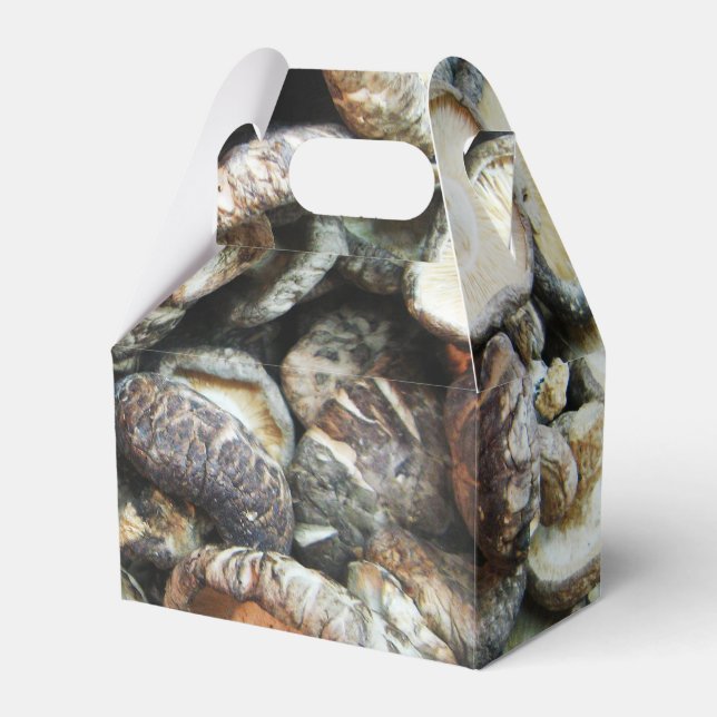 Shiitake Mushrooms Favour Box (Front Side)