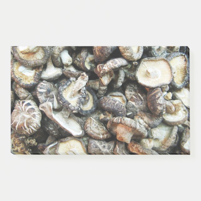 Shiitake Mushrooms Post-it Notes (Front)