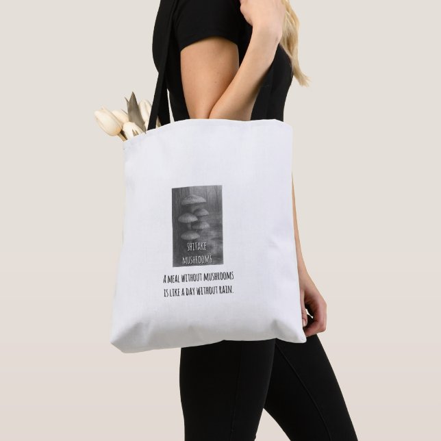 Shiitake TB09 Tote Bag (Close Up)