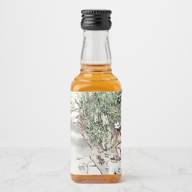 Shijie Liquor Bottle Label (Front)
