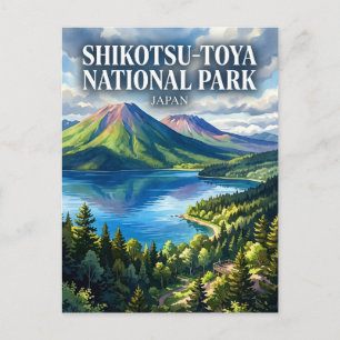 Shikotsu-Toya National Park Japan Postcard