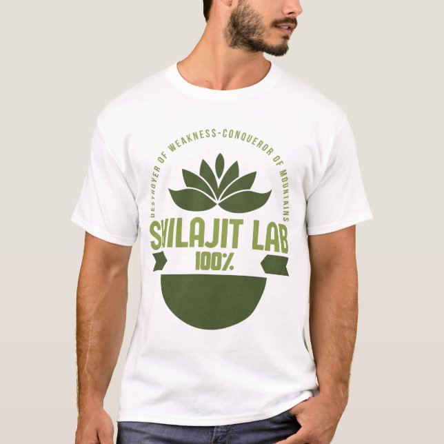 Shilajit Lab T-Shirt (Front)