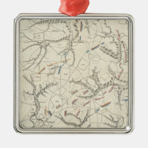 Shiloh, Tennesse Metal Tree Decoration