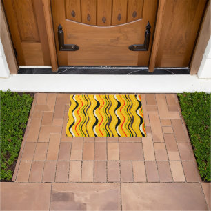 Shima-Shima, colourful pattern, Doormat