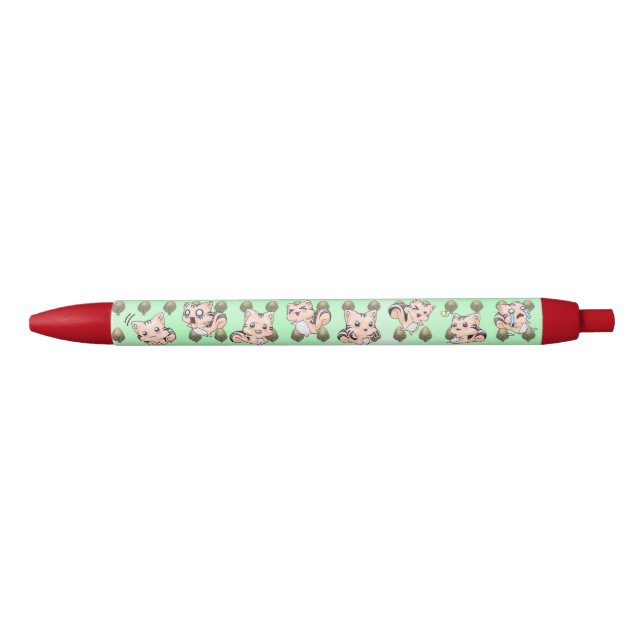 Shimarislook Red Ink Pen (Front)