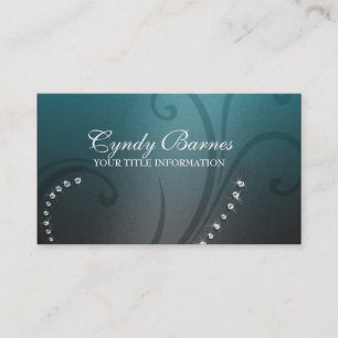 Shimmer and Crystals Business Card