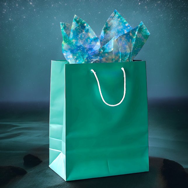 Shimmer Galaxy blue green  Tissue Paper (Creator Uploaded)