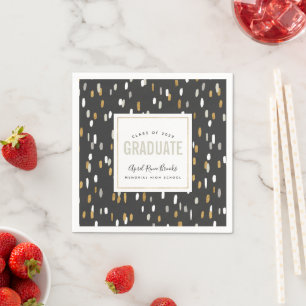 Shimmer Personalised Graduation Napkin