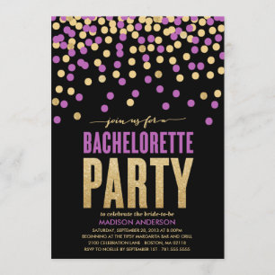 SHIMMER & SHINE BACHELORETTE PARTY INVITATION