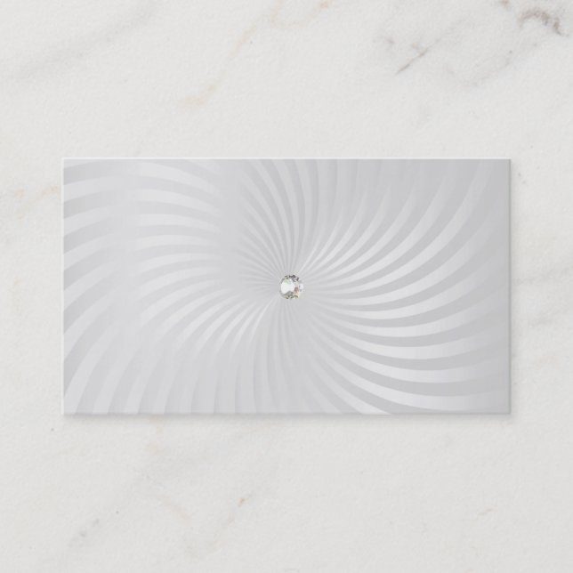 Shimmer Twirl Business Card (Front)