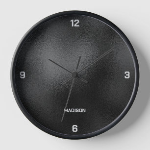 Shimmering Black Clock