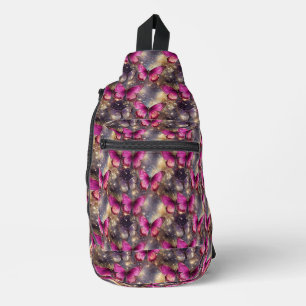 Shimmering Butterfly Elegance Backpack