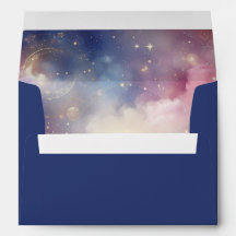 Shimmering Celestial Stardust Skies Wedding