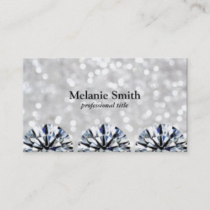 Shimmering Diamonds Business Card