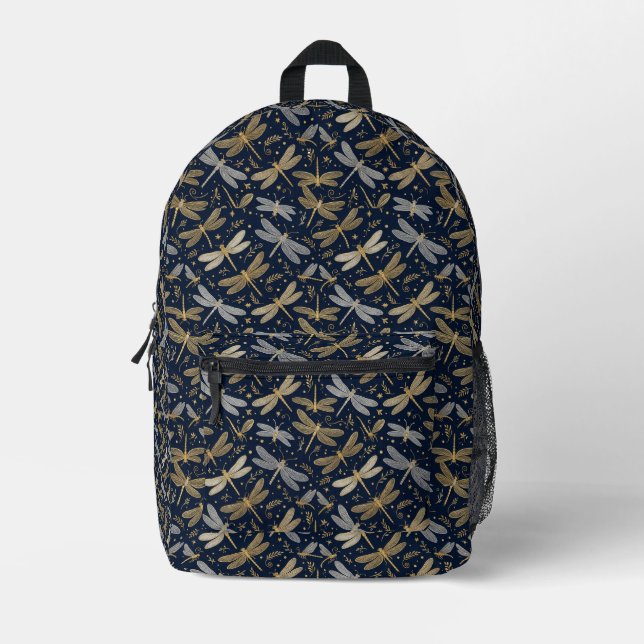 Shimmering Dragonfly Backpack (Front)