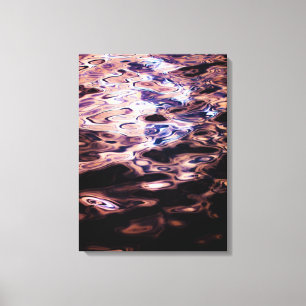 Shimmering Evening Water Canvas Print