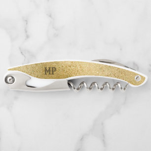 Shimmering g iridescent texture waiter's corkscrew