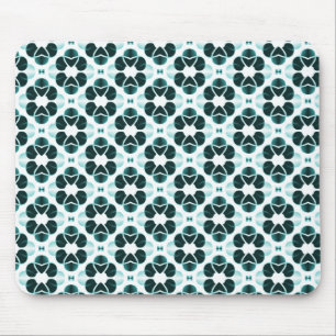Shimmering Glam Mousepad, Teal Mouse Pad