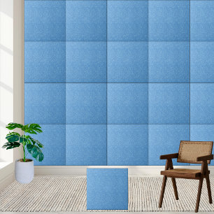 Shimmering Glossy Blue Glitter Sparkle  Tile