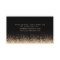 Shimmering Gold Cosmetologist Damask Black Card