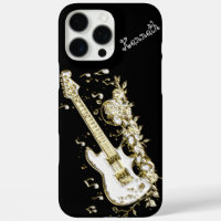 Shimmering Guitar Plays Golden Symphony