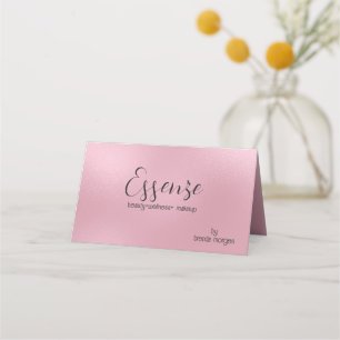 Shimmering Light Pink Modern Background Loyalty Card