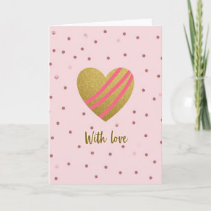 Shimmering Love Mothers Day Card
