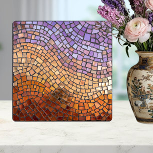 Shimmering Mosaic Gradient Ceramic Tile