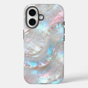 Shimmering Mother of Pearl iPhone 16 Case