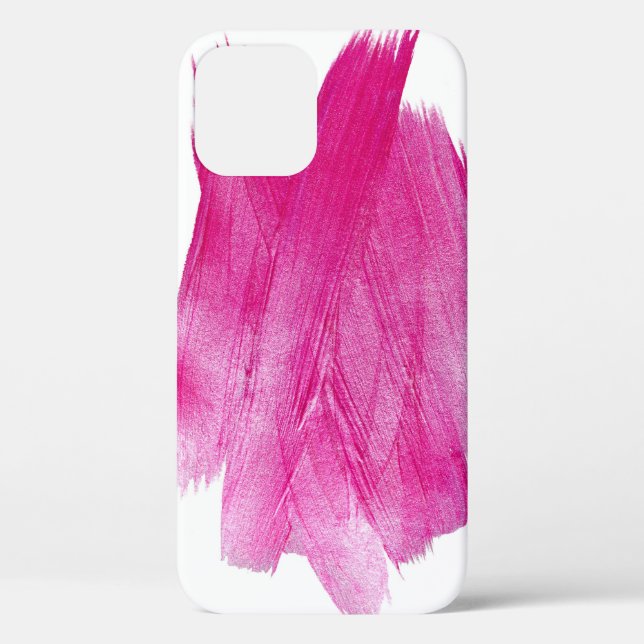 Shimmering Pink Foil: Watercolor Abstract Case-Mate iPhone Case (Back)